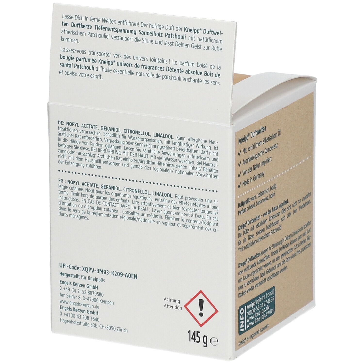 Kneipp® Duftkerze No. 1 Tiefenentspannung