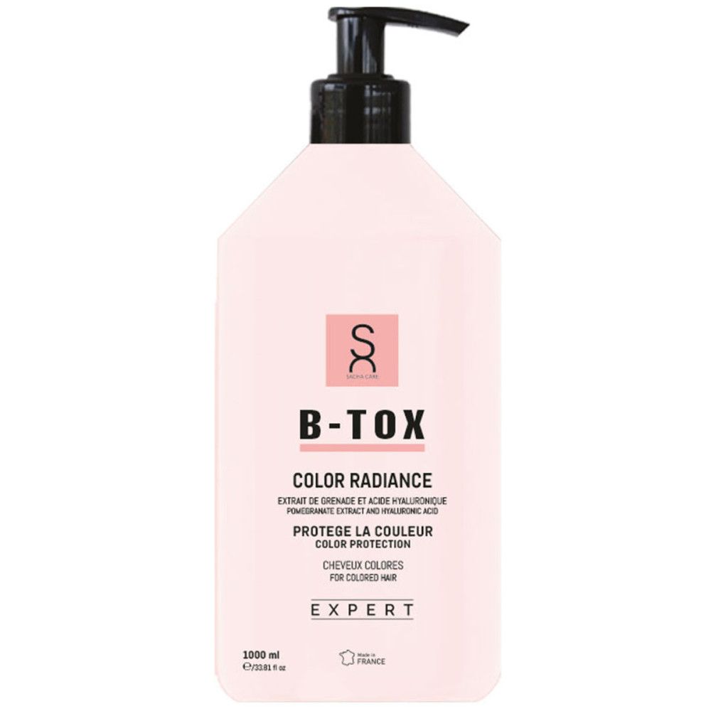 Sacha Care - Color Radiance Pflegeset - Shampoo  - Maske  - B-Tox  - Leave-In