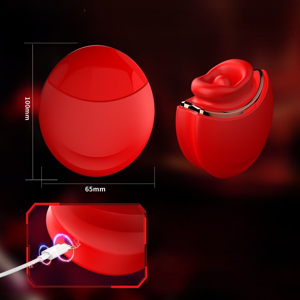 Pleasure Place Oralvibrator mit Leckzunge