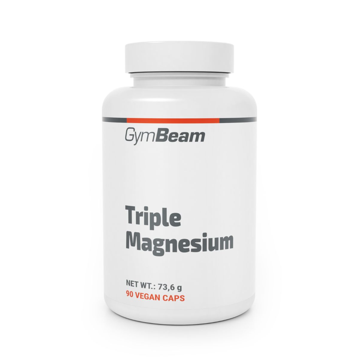 GymBeam Triple Magnesium 3-Formen-Mineralstoff-Komplex Kapseln 90 St
