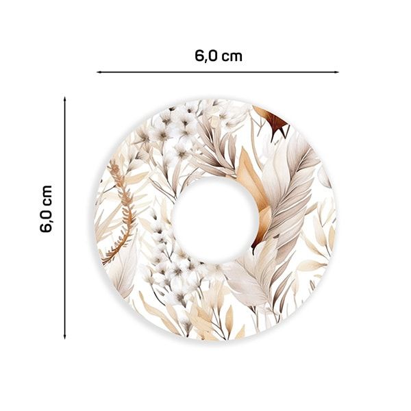 Diasticker® Freestyle Libre 3 / 3 Plus Fixiertapes "Grain"