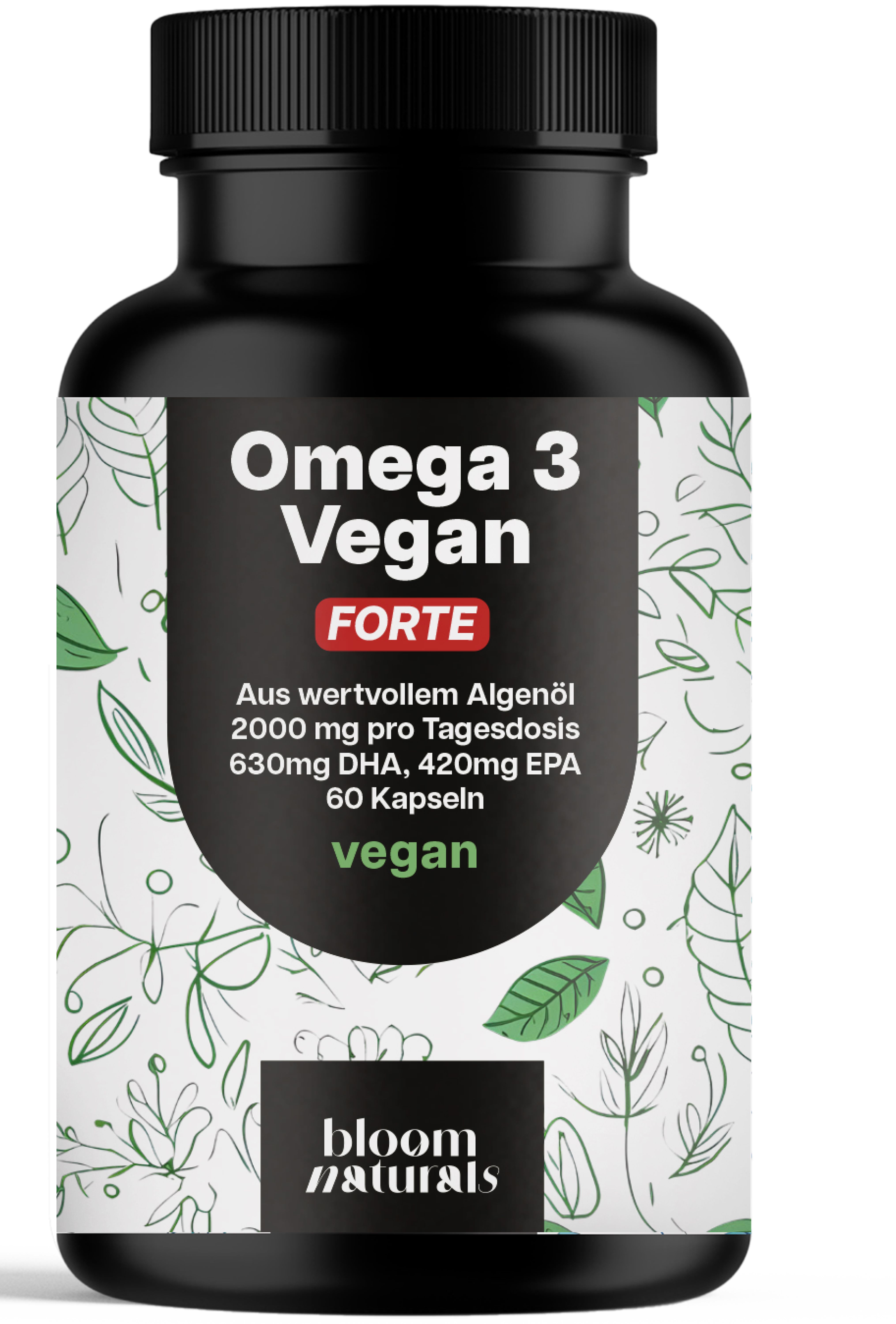 Bloom Naturals Omega 3 Kapseln