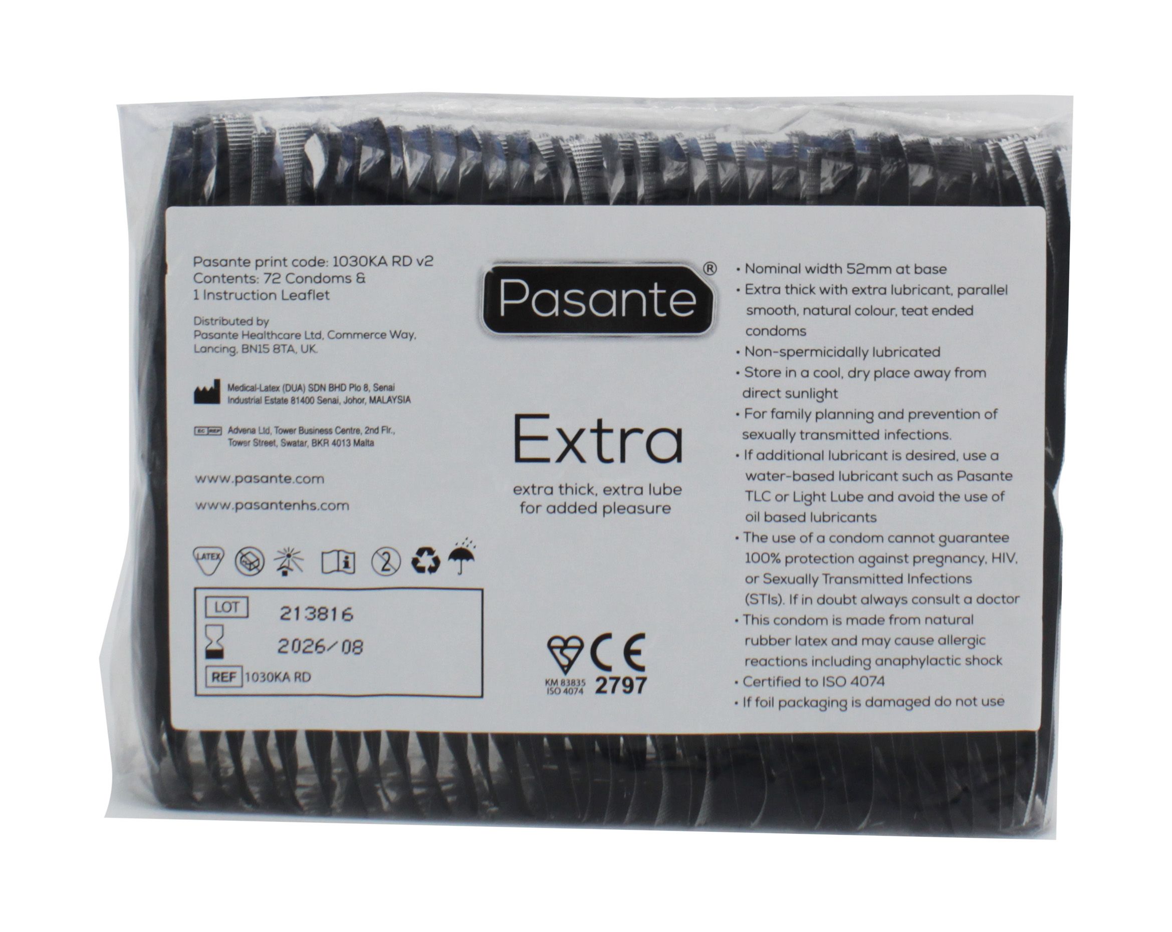 Pasante *Extra Safe* 60 St Kondome