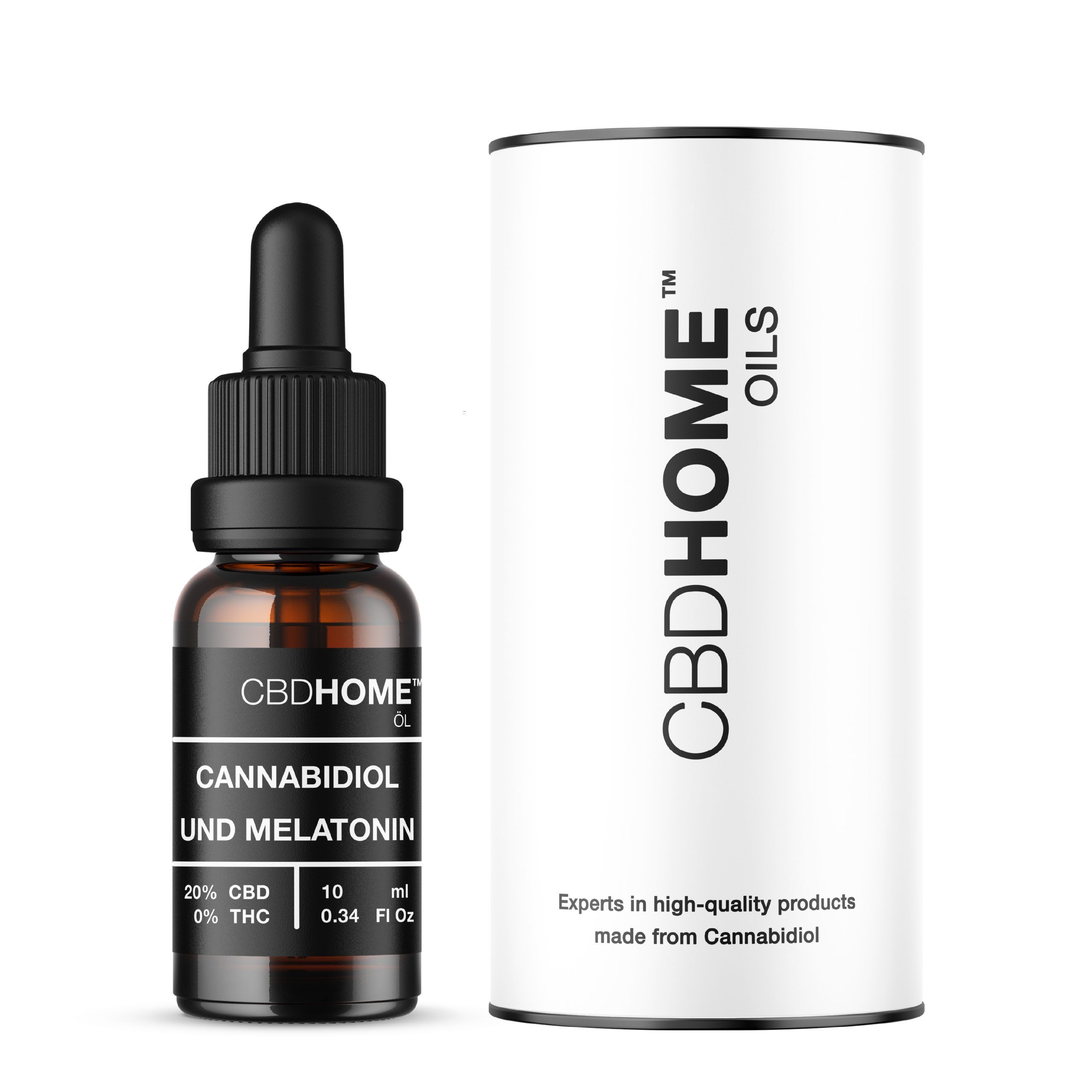 CBD Home – CBD-Öl mit Melatonin 20 % 10 ml Öl
