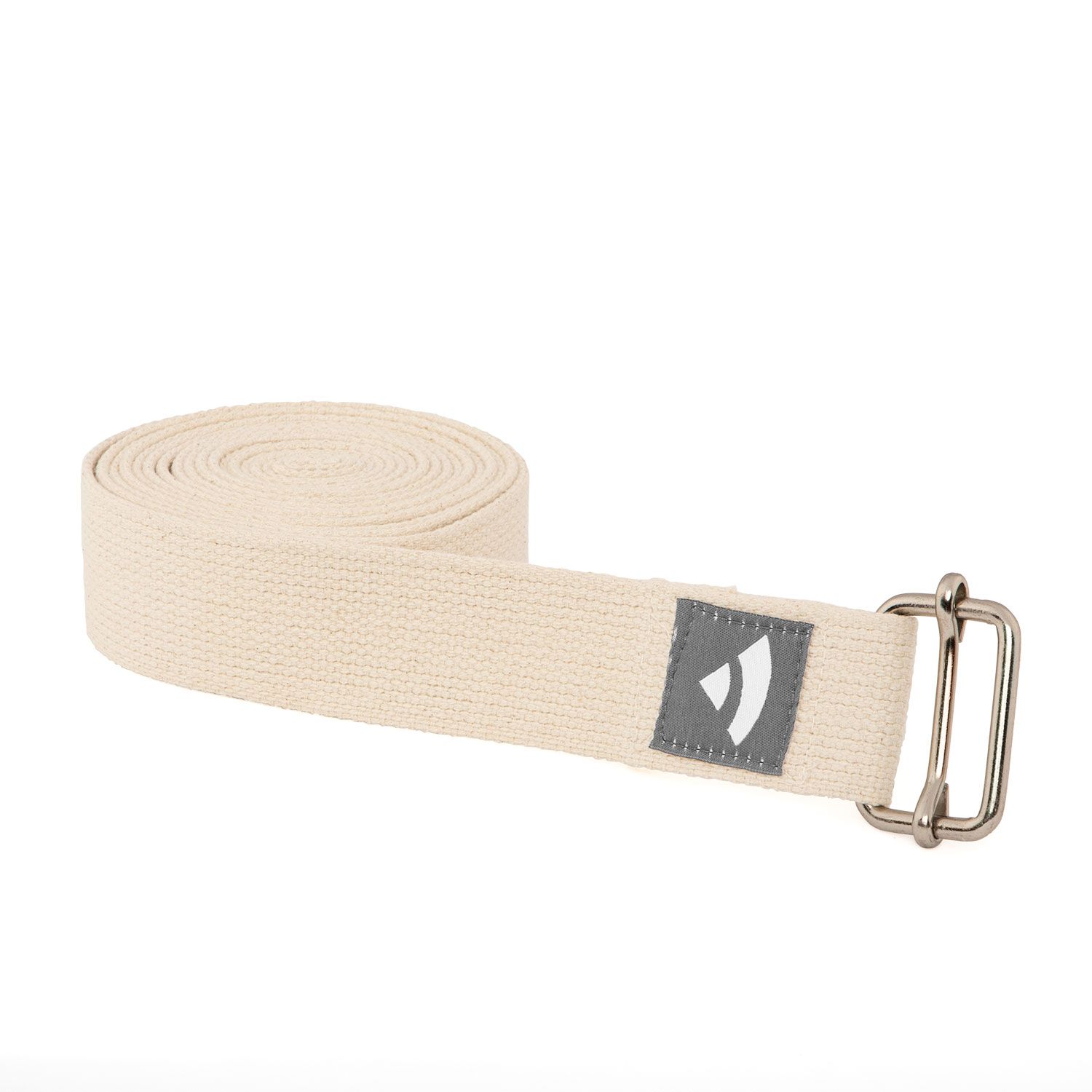 Asana Belt XL (Pro) aus Baumwolle mit Schiebeverschluss, natur 912-N