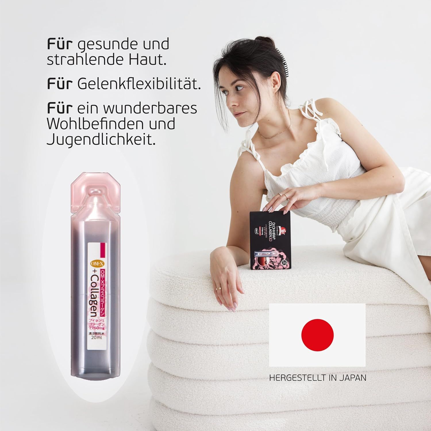 Dr. OHHIRA Collagen+ Flüssiges Marine Collagen Typ 1, 2, 3