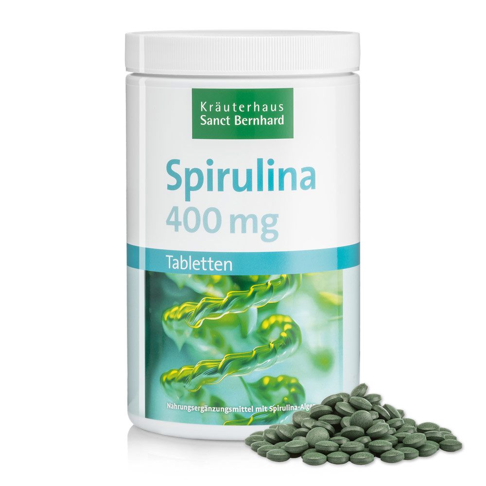 Sanct Berhard Spirulina-Tabletten 1350 St Tabletten