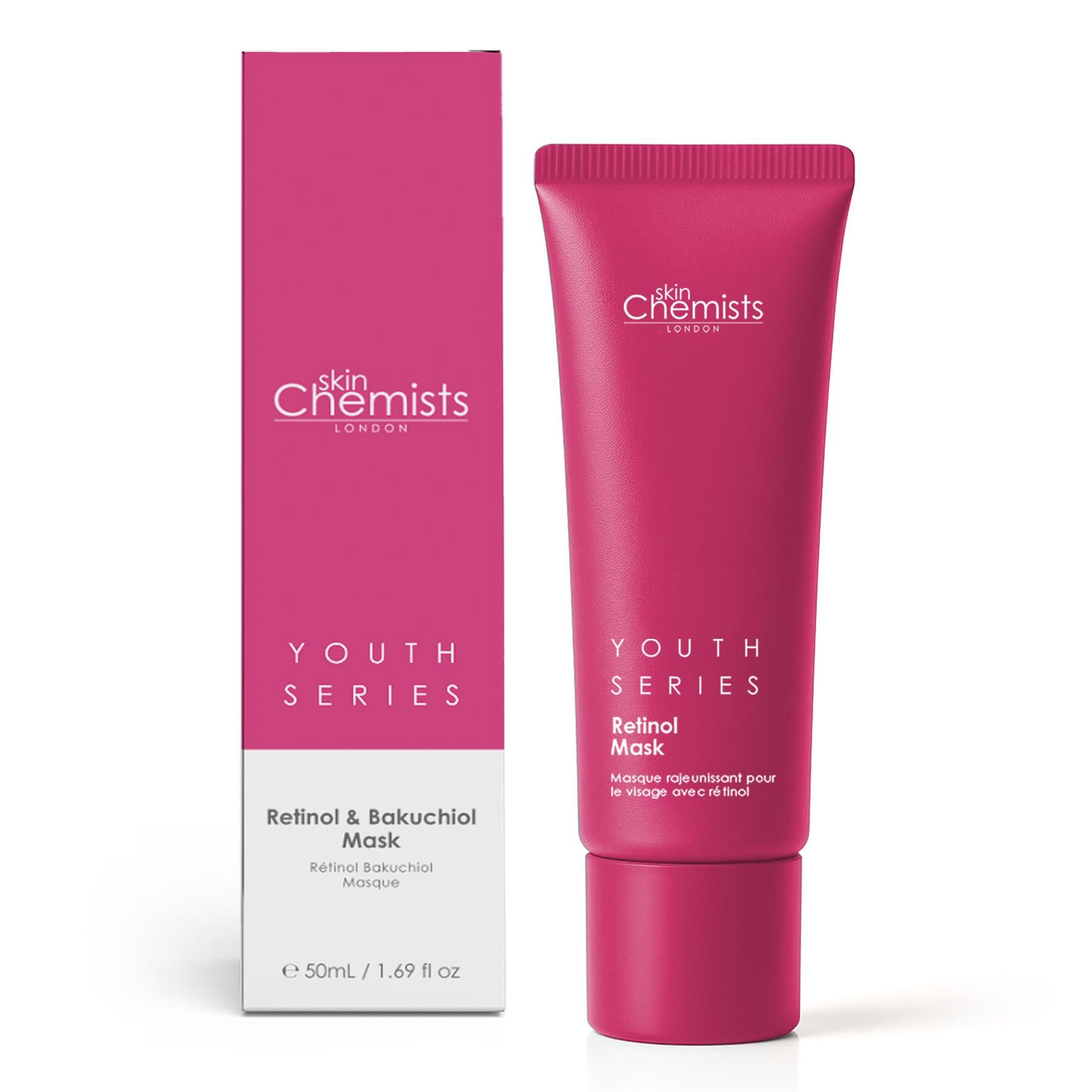 skinChemists Retinol & Bakuchiol Anti-Aging-Maske 50 ml