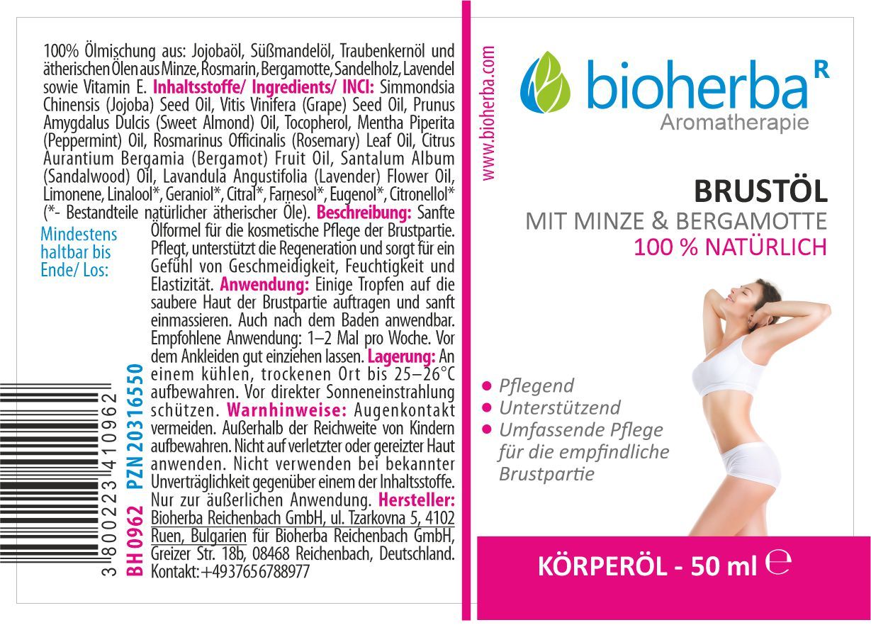 Bioherba Bruststraffendes Körperöl