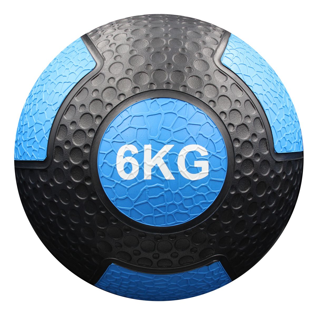 GladiatorFit Gewichtsball Medicine Ball aus strapazierfähigem Gummi | 6 KG