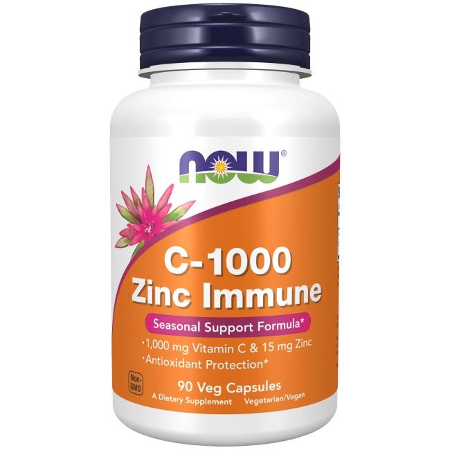 Now Foods C-1000 Zink-Immun 90 Pc