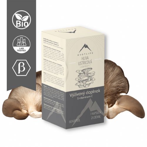 Austernpilz mit Vitamin C von Hrotlife, 60 Kapseln Pc