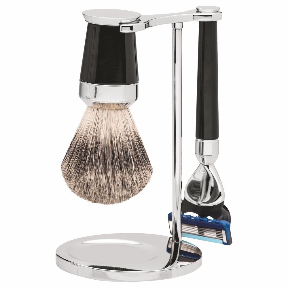 Erbe Solingen Rasiergarnitur Gillette Fusion Paris Silberspitz 1 St