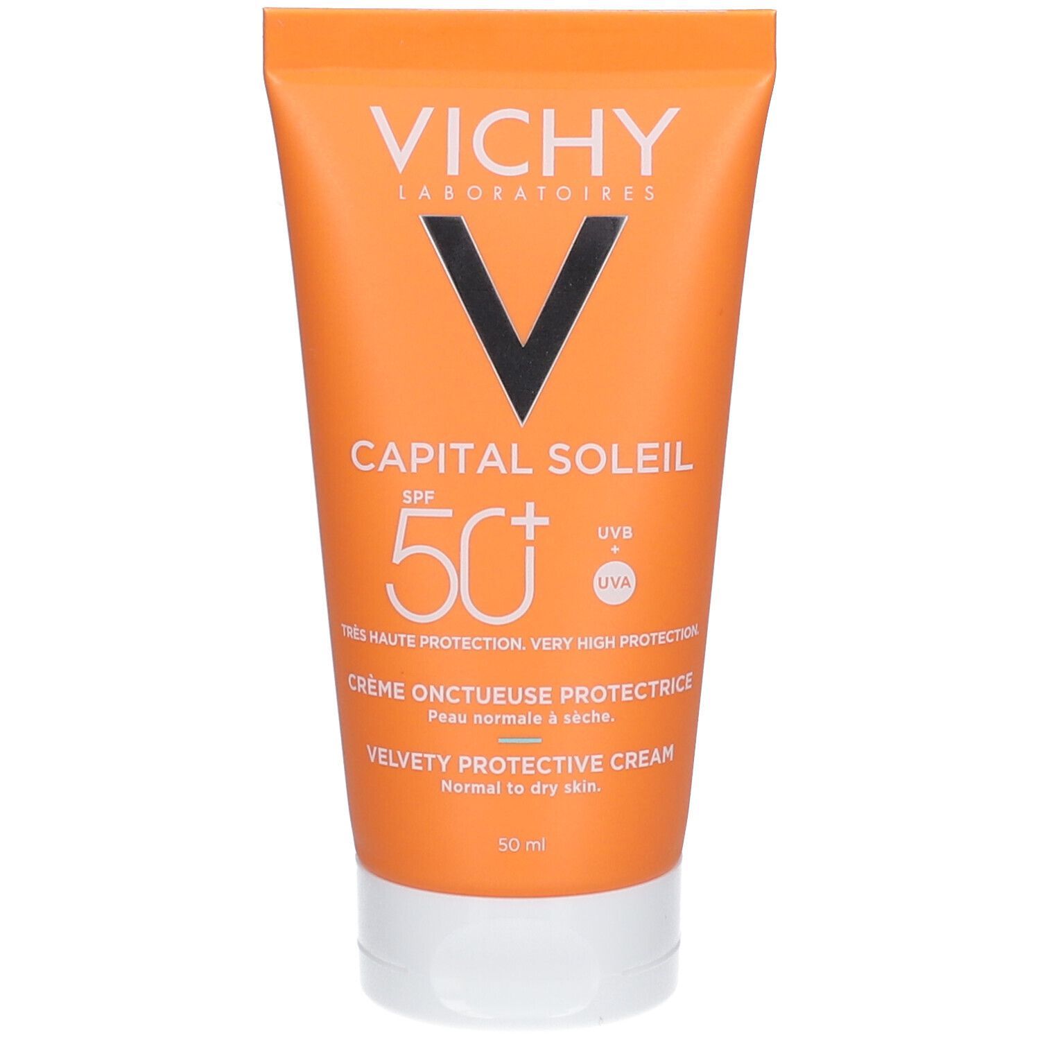 Vichy Capital Soleil Hautperfektionierende Sonnen-Creme LSF 50+ für das Gesicht