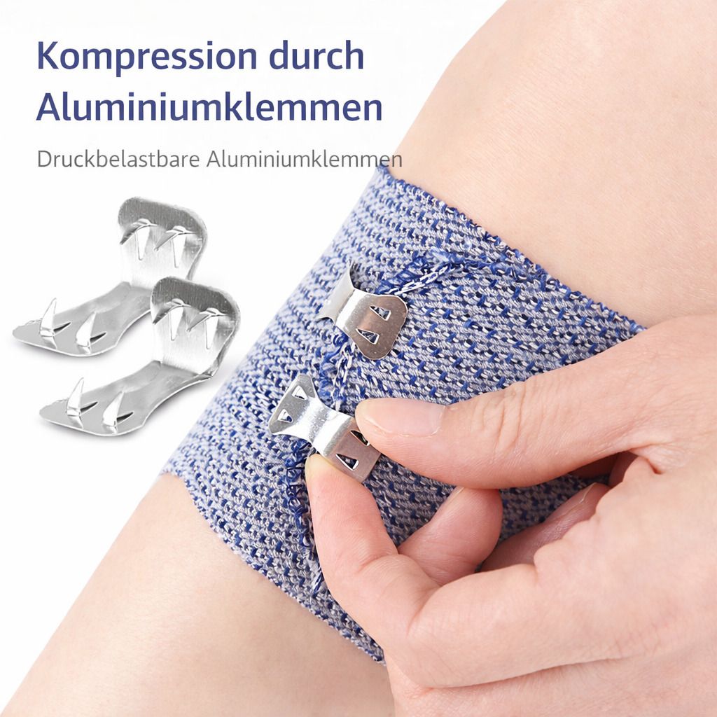 Kühlbandage Set, elastisch & atmungsaktiv, für Handgelenk, Knie & Knöchel, Sport & Alltag