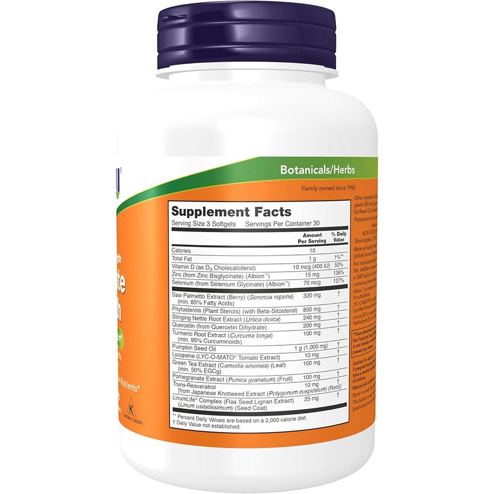 Now Foods, Clinical Prostate Health