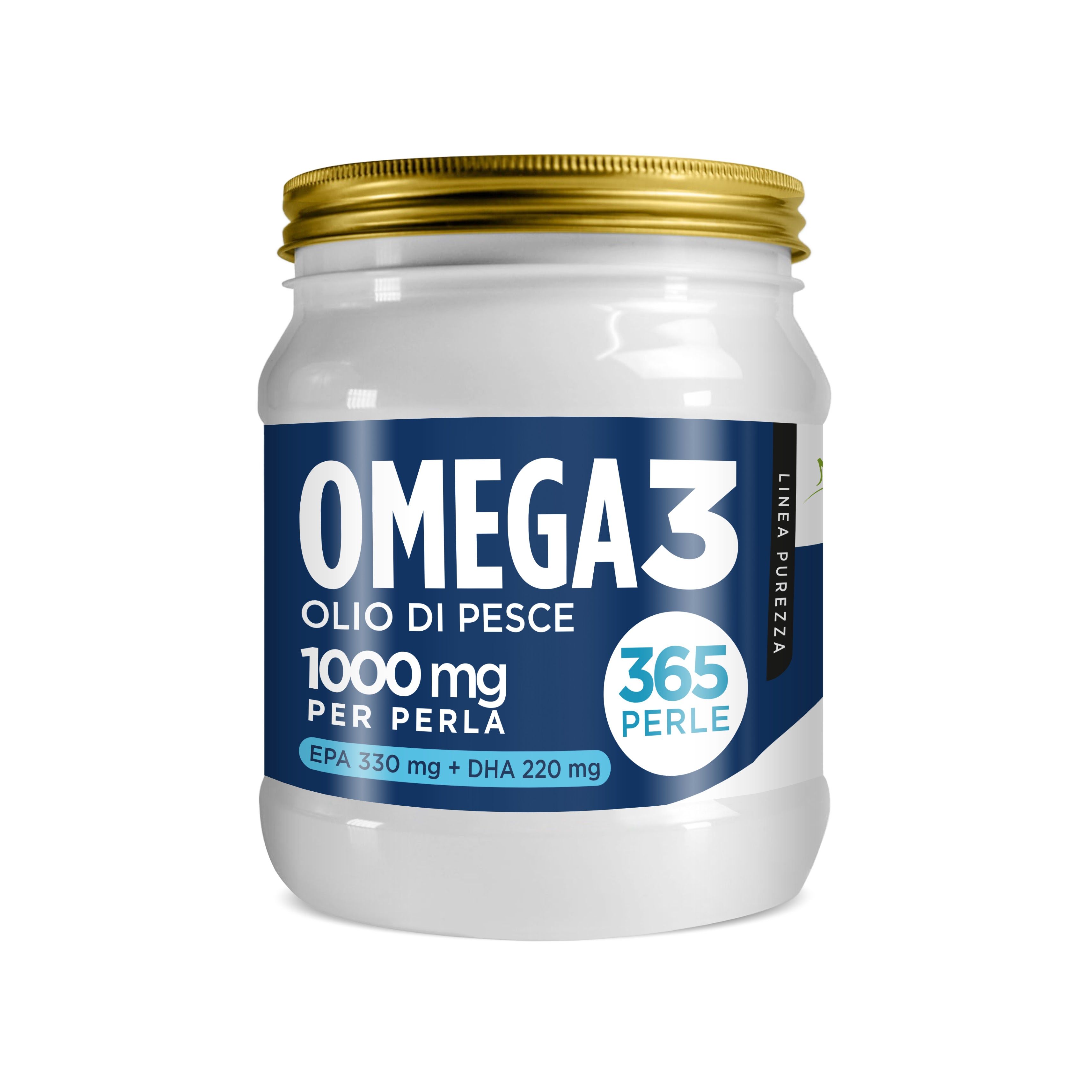 Noebis Pharma Omega 3 1000 mg per Perla, 365 Perle Softgel – EPA 330 mg + DHA 220 mg e Vitamina E