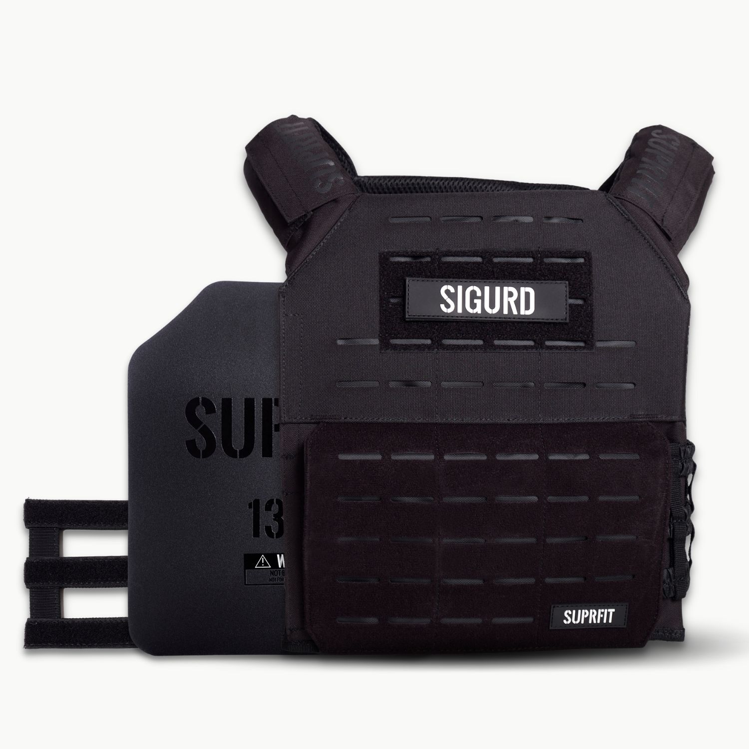 SUPRFIT Sigurd 3D Gewichtsweste - Schwarz