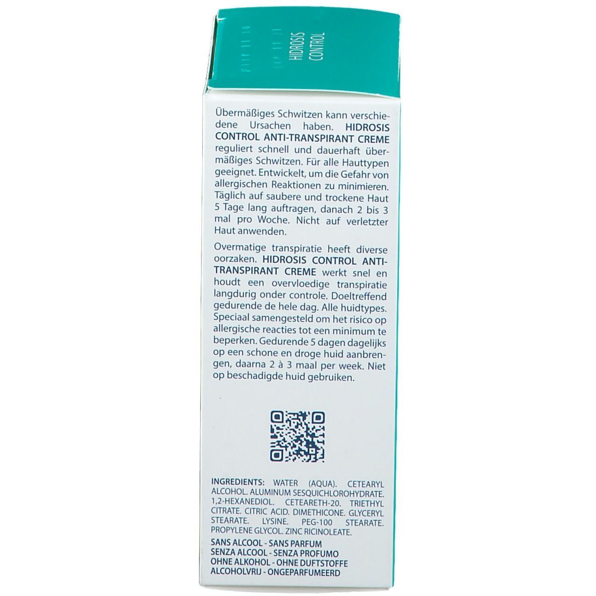 DUCRAY HIDROSIS CONTROL Hand- und Fußcreme
