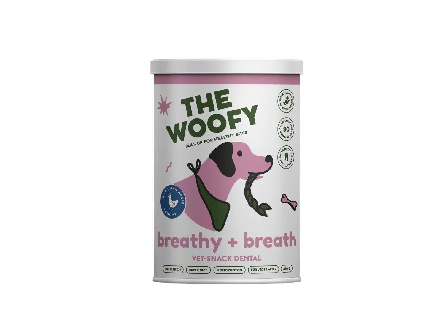 THE WOOFY Leckerli für Hunde zur Zahnpflege