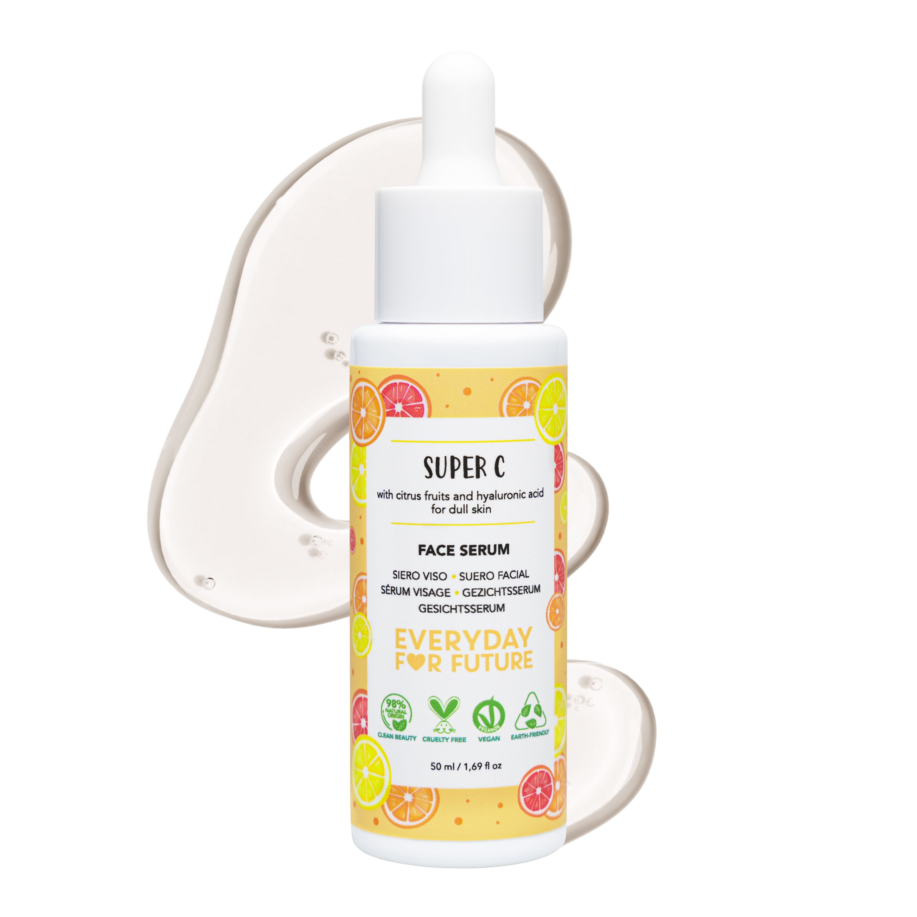 Everyday For Future - Siero Viso con Acido Ialuronico - Super C