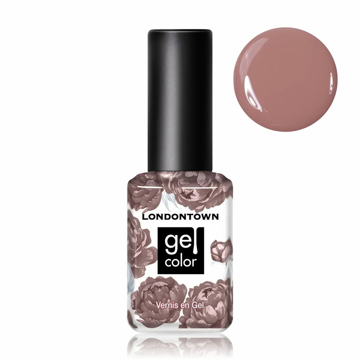 LONDONTOWN gel color Dirty Chai Gel-Nagellack