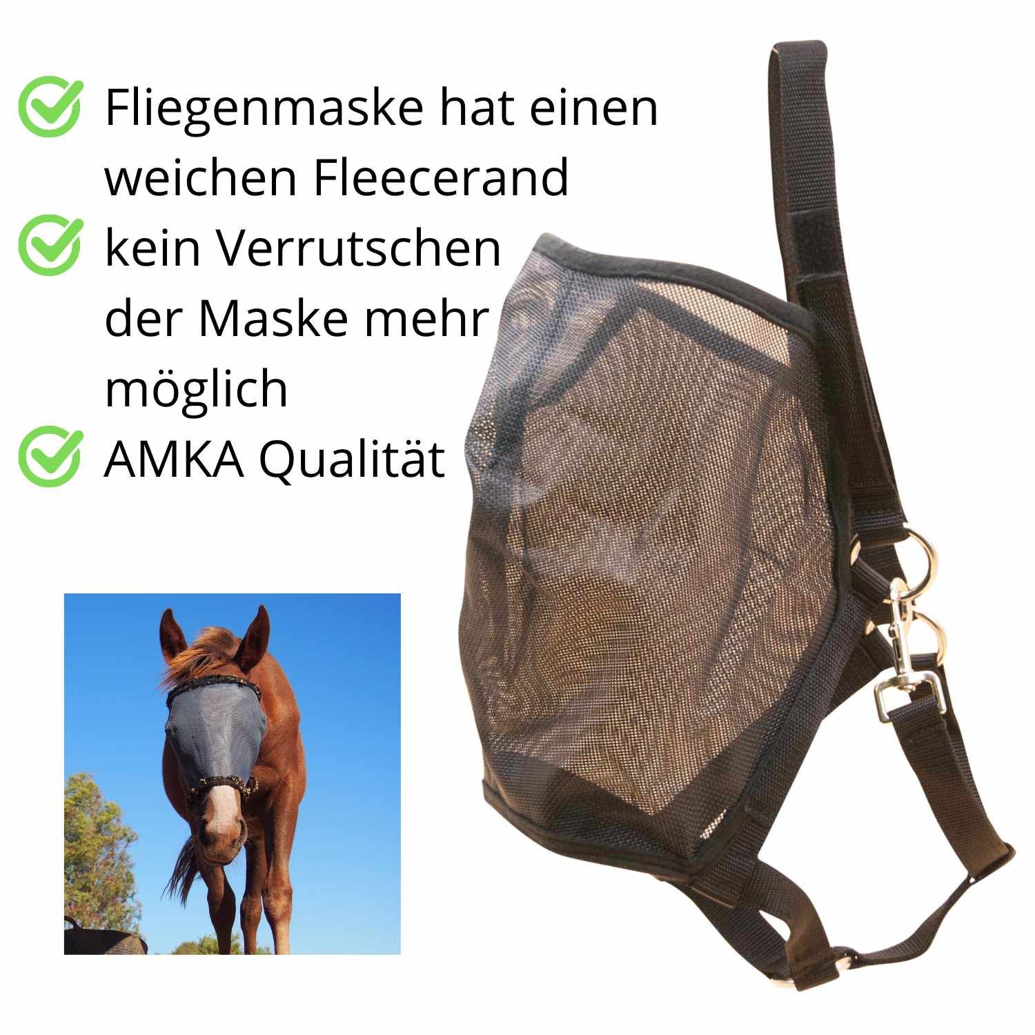 Amka Fliegenmaskenhalfter 1 St