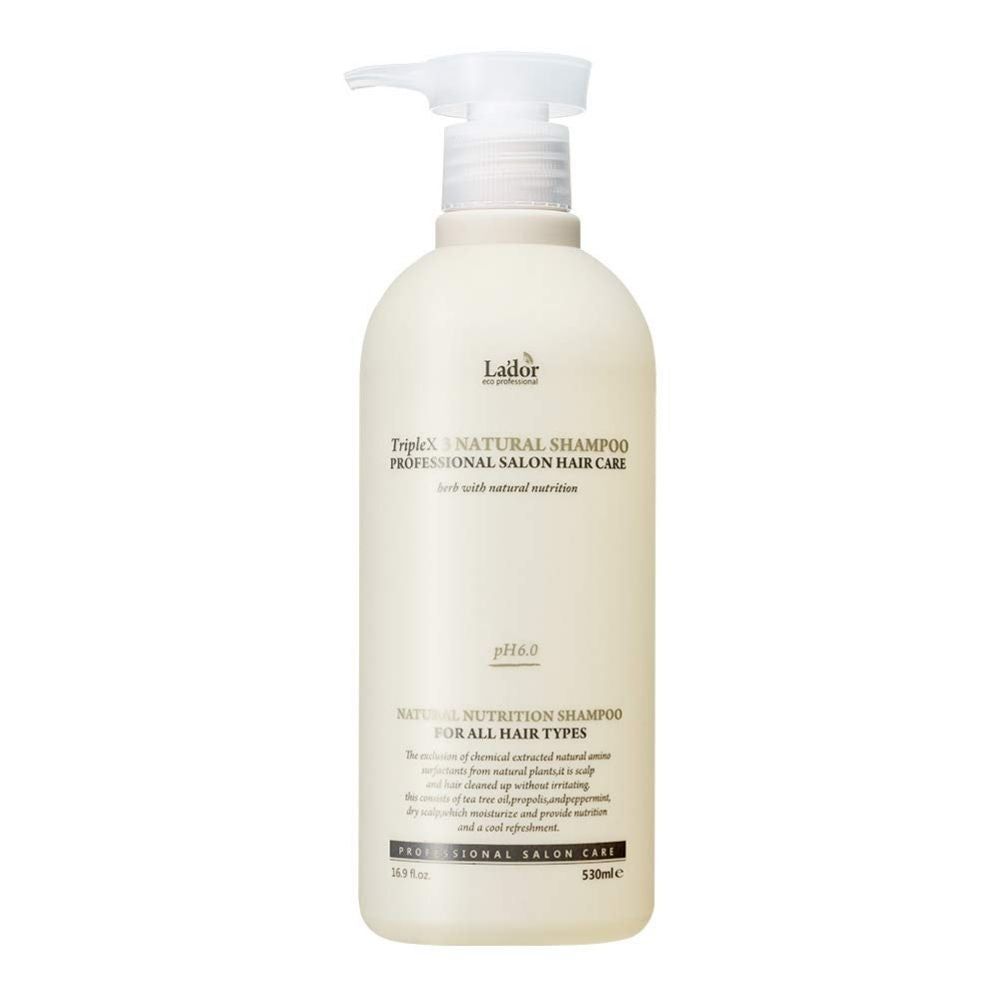 Lador TripleX3 Natural Shampoo 530 ml