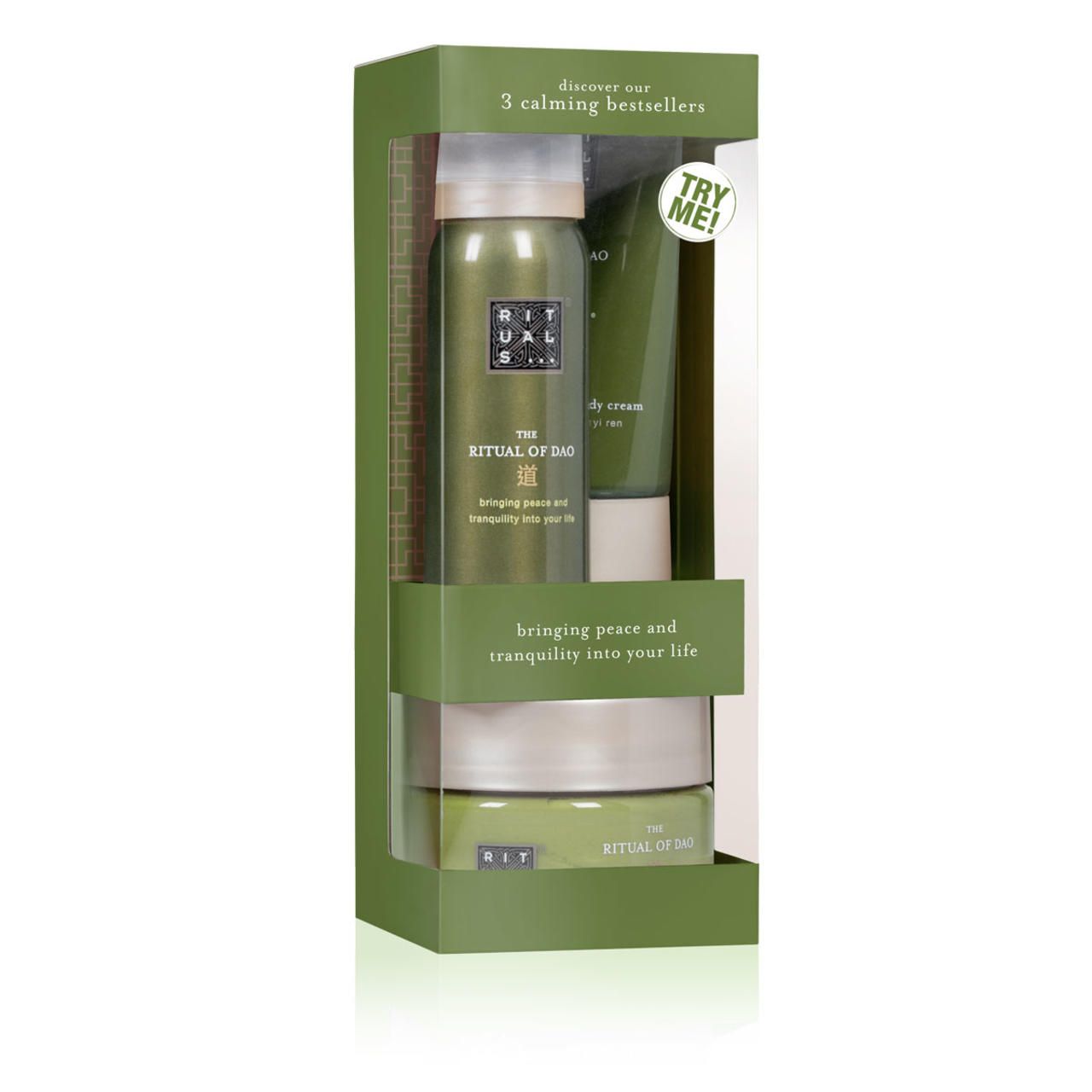 Rituals, The Ritual of Dao Try Me Set = Cream 70 ml + Shower 50 ml + Scrub 125 g