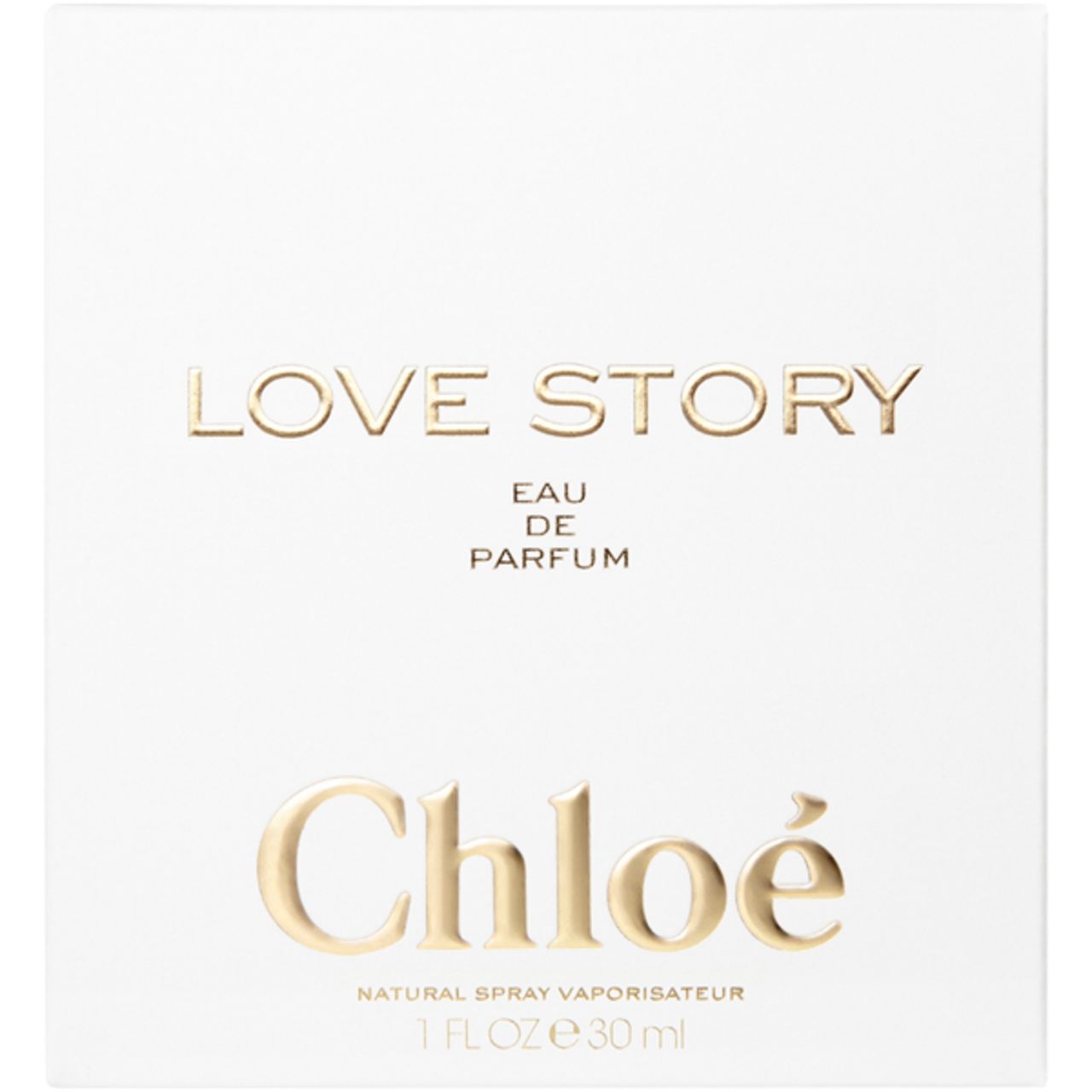 Chloé Love Story Eau de Parfum Verpackung.