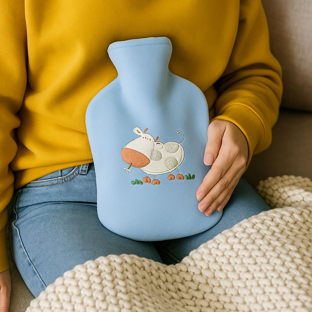 Fashy Wärmflasche Kuh Motiv