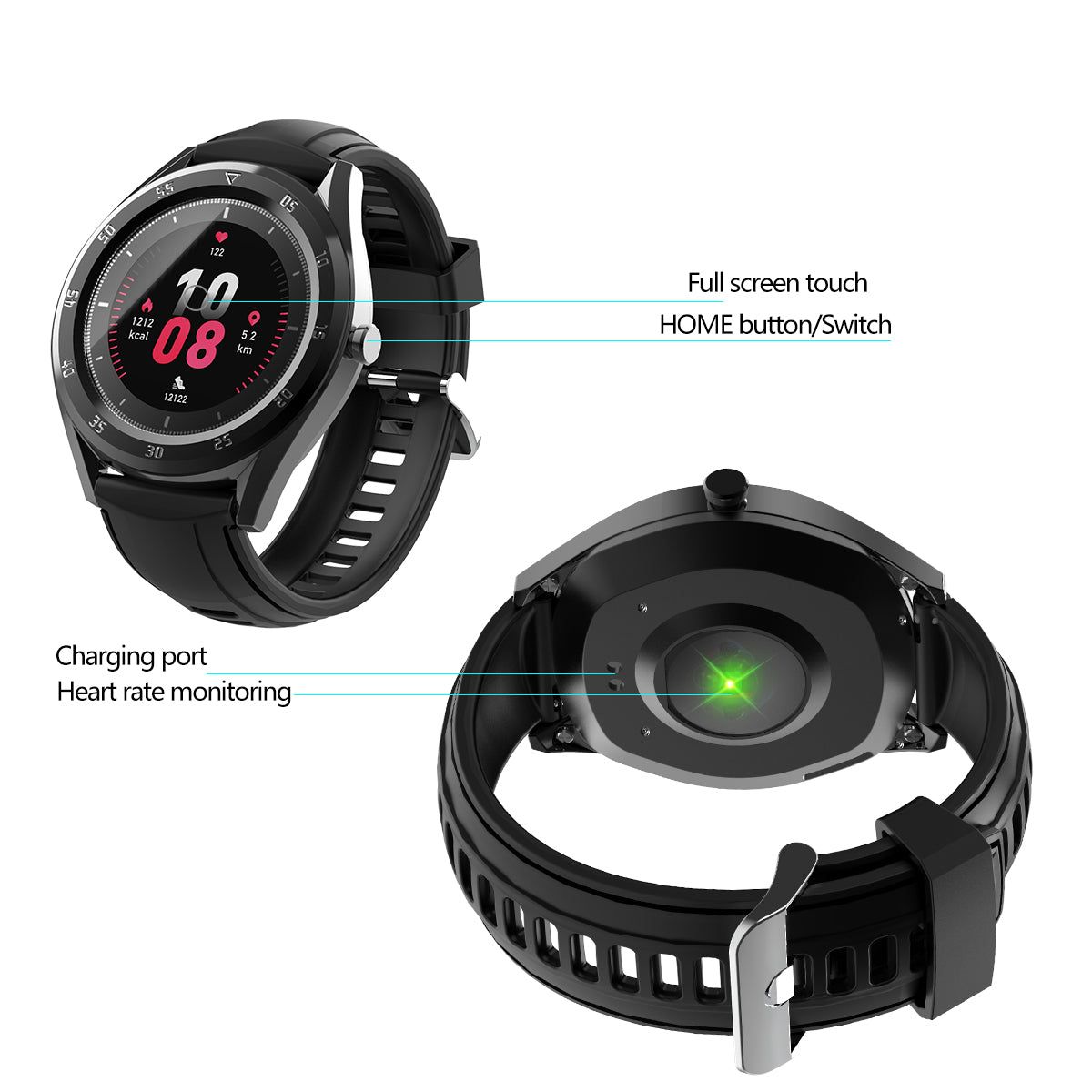 Platyne Multifunktionale Smartwatch