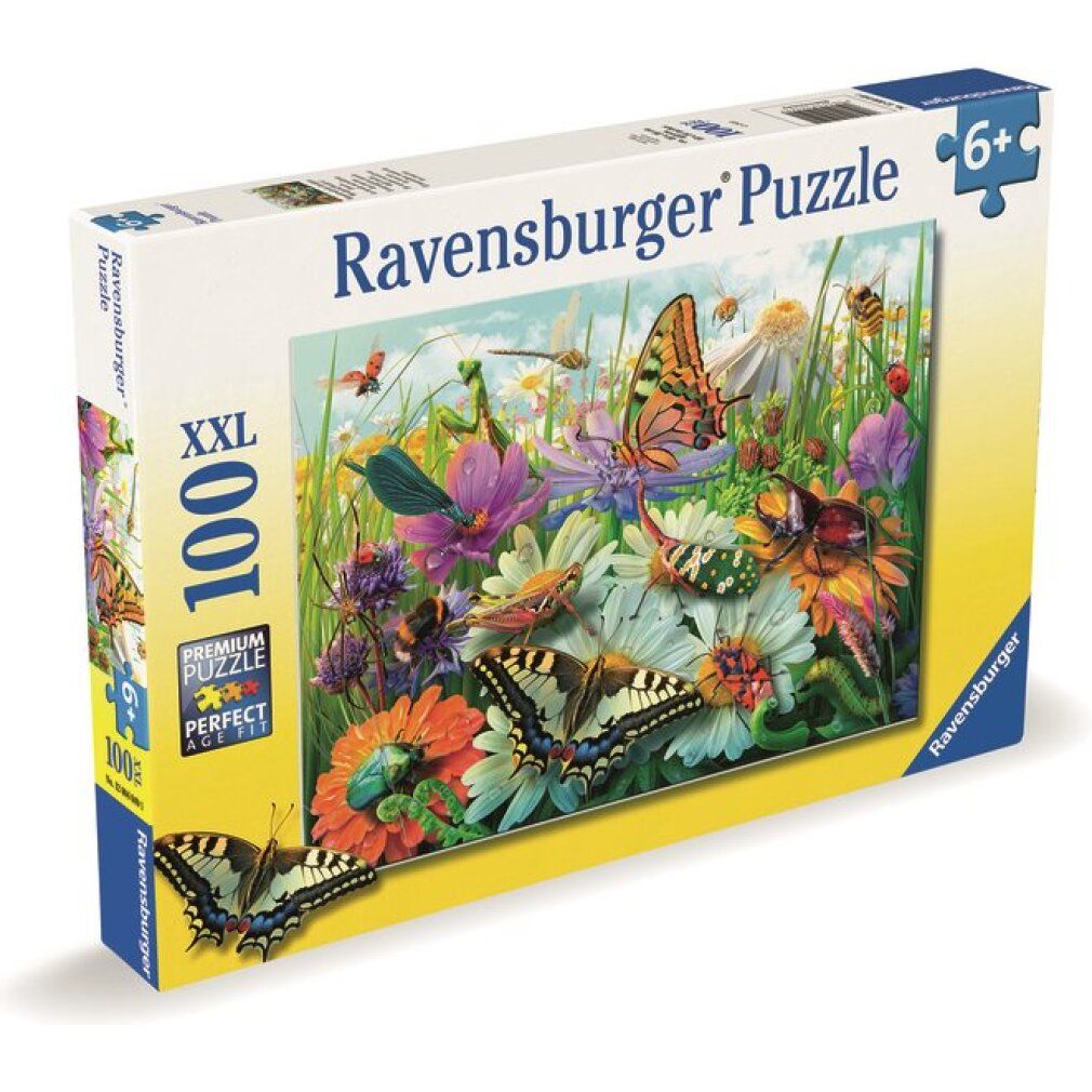 ravensburger Puzzle zázračný svět hmyzu xxl 100 dílků