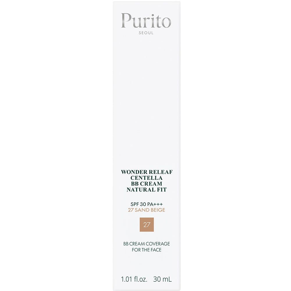 PURITO Wonder Releaf Centella BB Cream – 27 Sand Beige