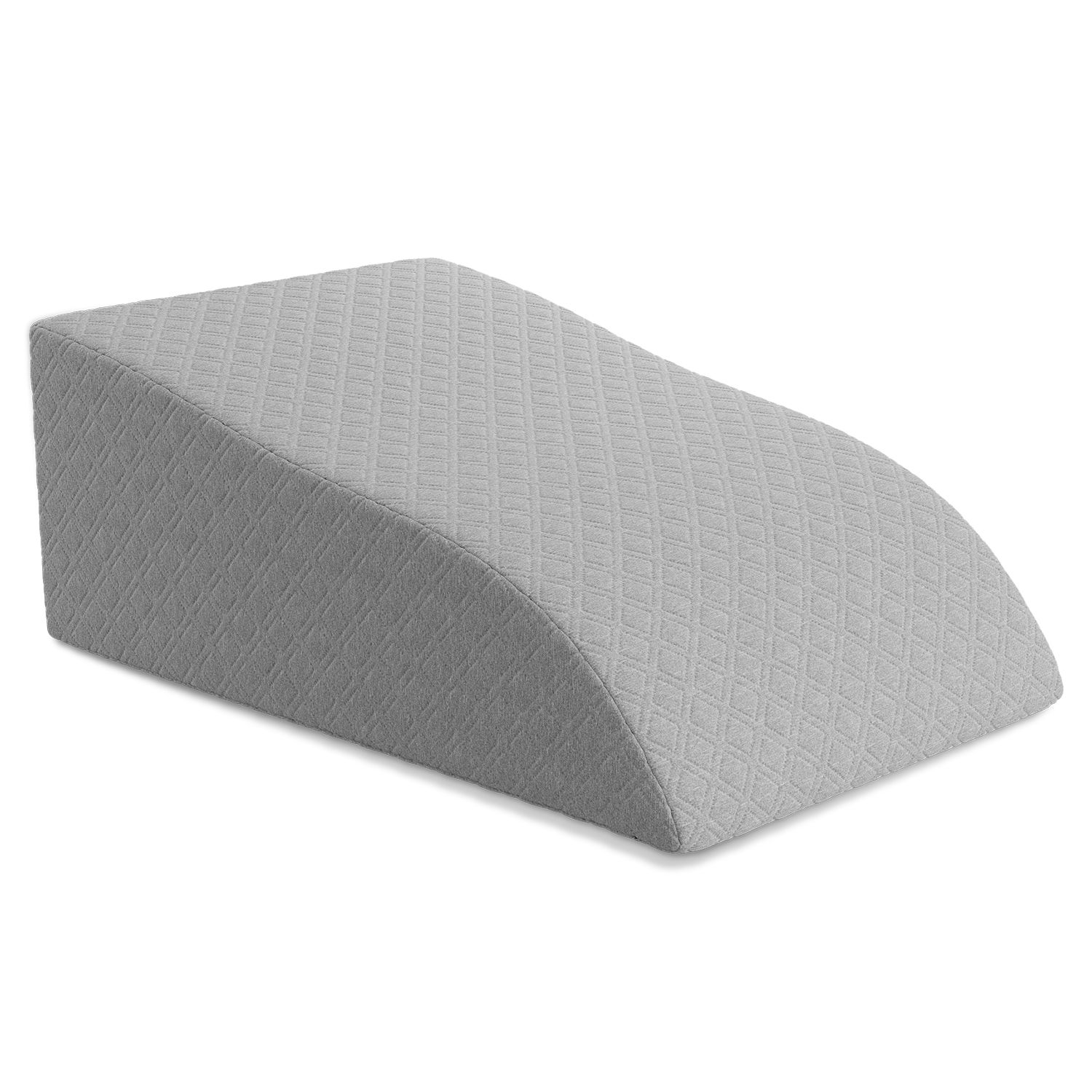 ELONEO Venenkissen Beinhochlagerungskissen aus Memory Foam mit abnehmbaren Bezug, 59x39x16 cm
