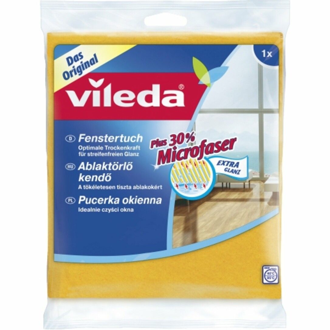VILEDA Fenstertuch 30% Microfaser 39x36cm