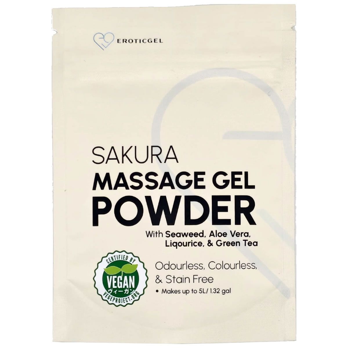 Eroticgel *Sakura Massage Gel Powder* 0,05 Poeder