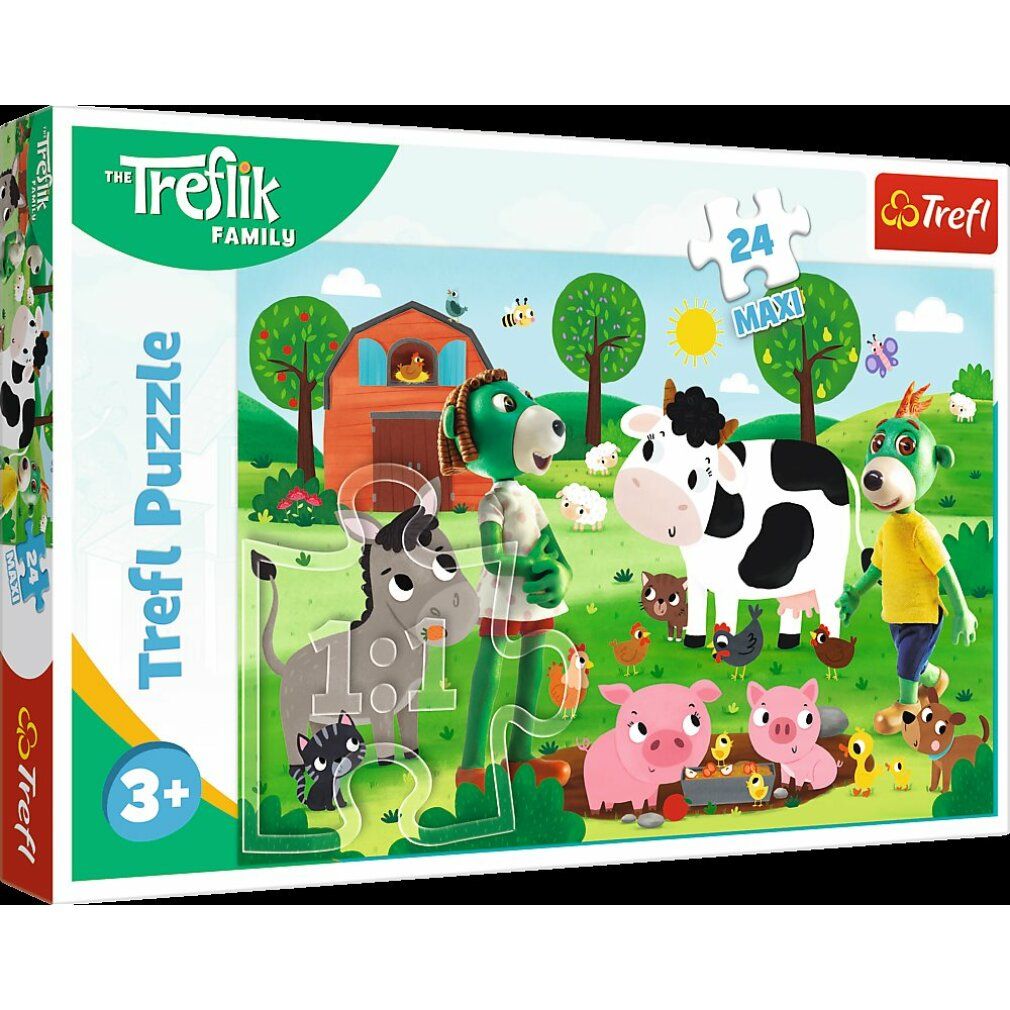 Puzzle Treflies on the Farm maxi 24 Teile