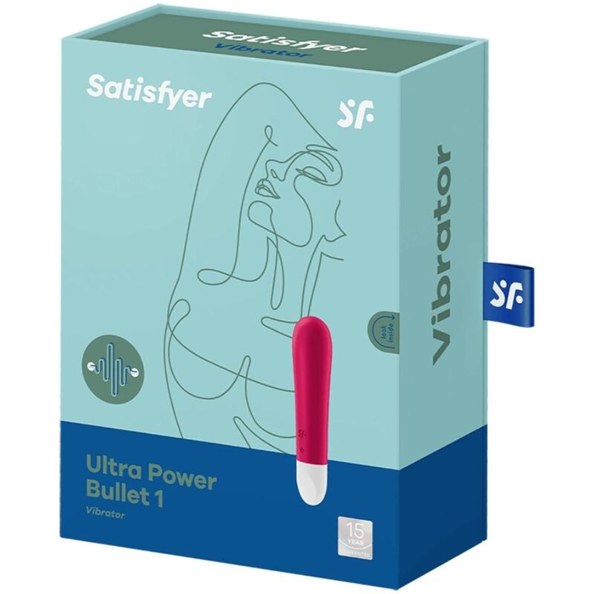 Satisfyer Minivibrator "Ultra Power Bullet 1"  | klitorale Stimulation, 12 Vibrationsmodi