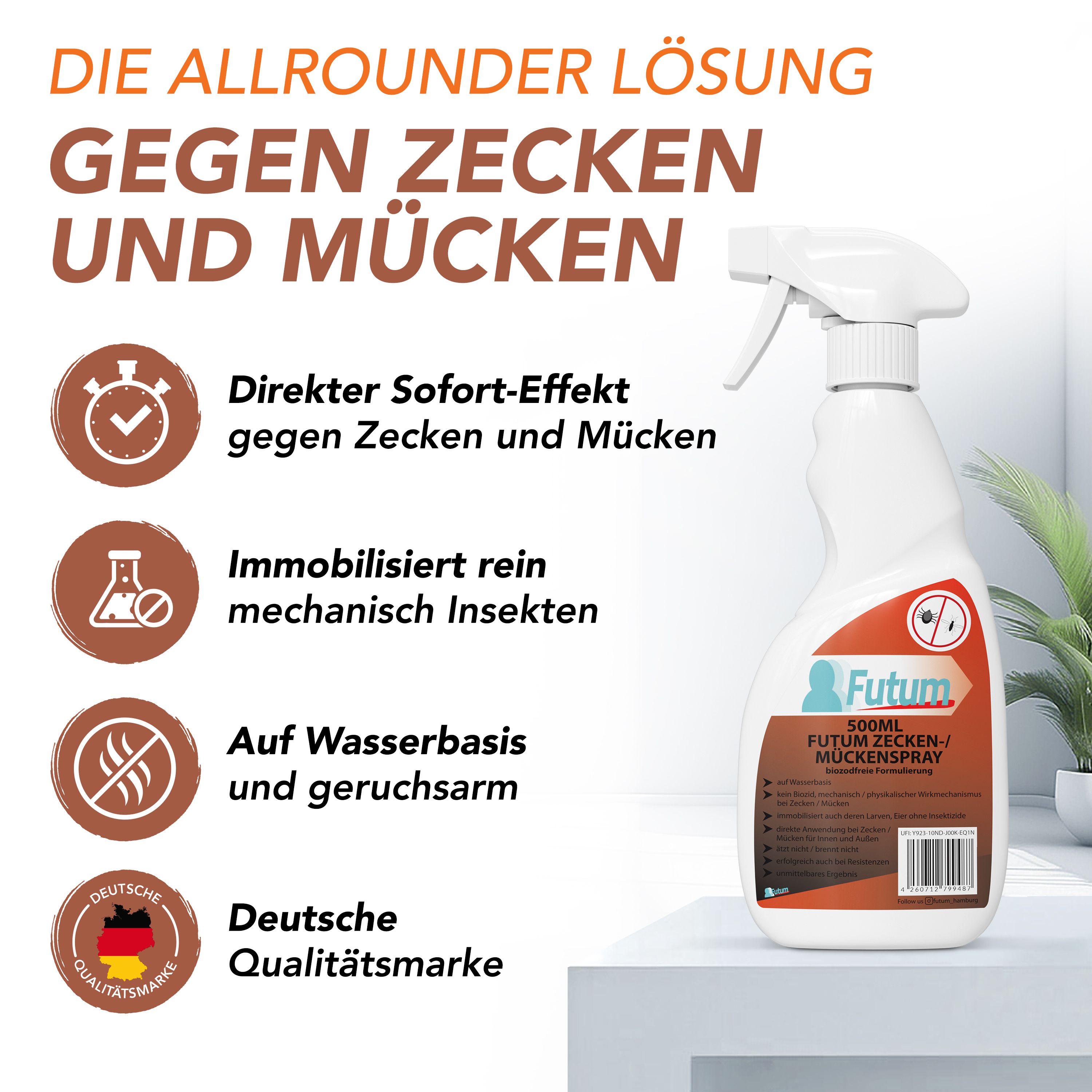FUTUM Zeckenspray