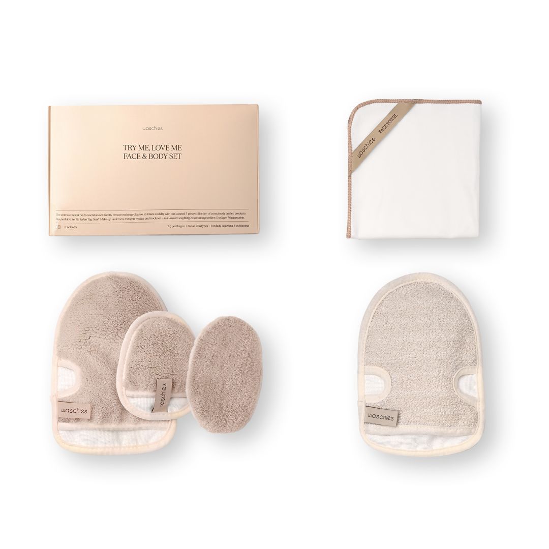 Waschies Try Me, Love Me - Face & Body Set 6 St