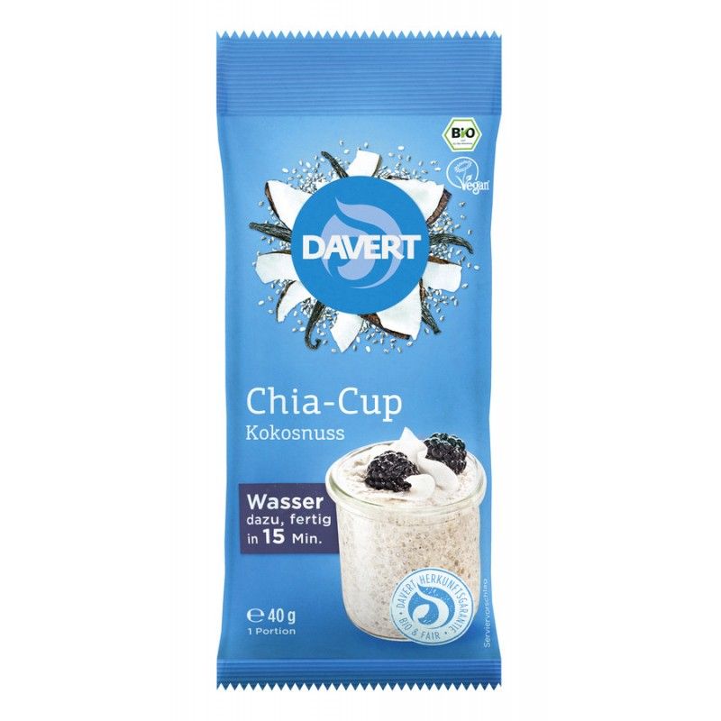 Davert - Chia-Cup Kokosnuss