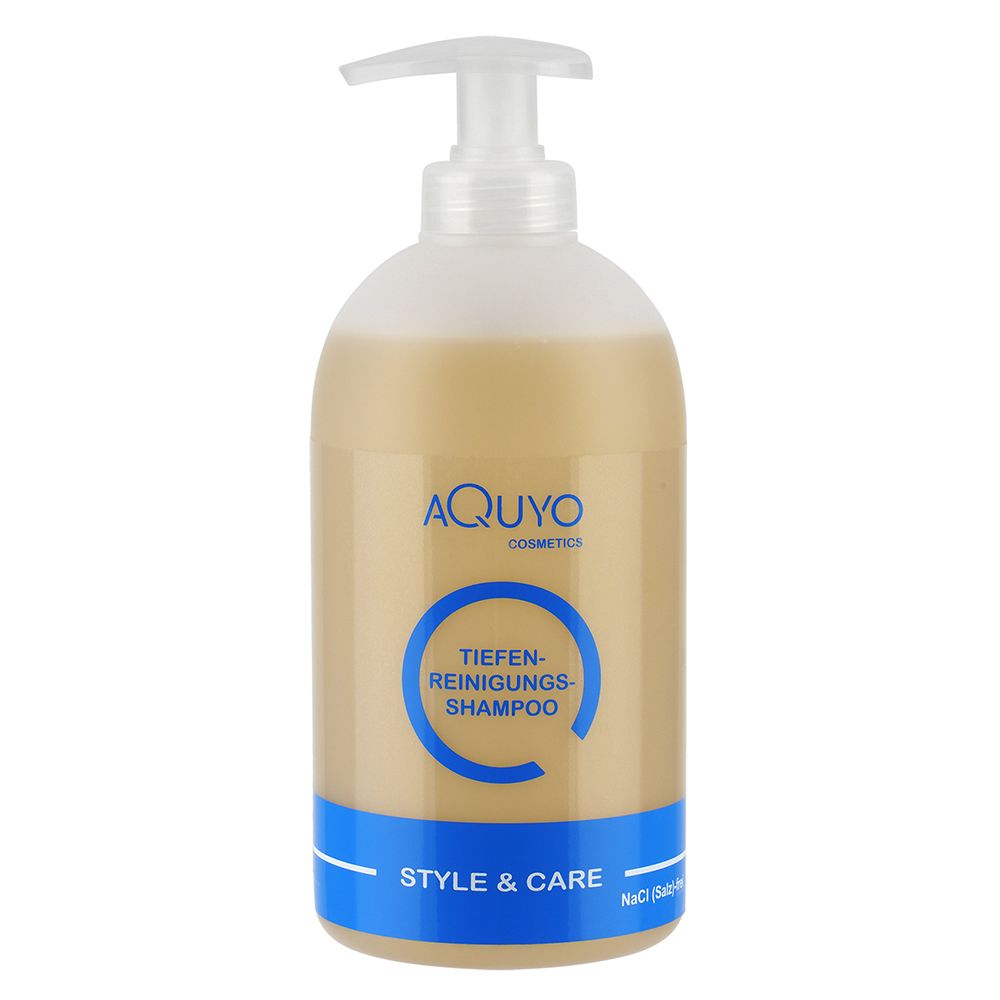 Style & Care Tiefenreinigung Shampoo zur Haarpflege, entfernt Klebereste und Rückstände aus dem Haar 500 ml