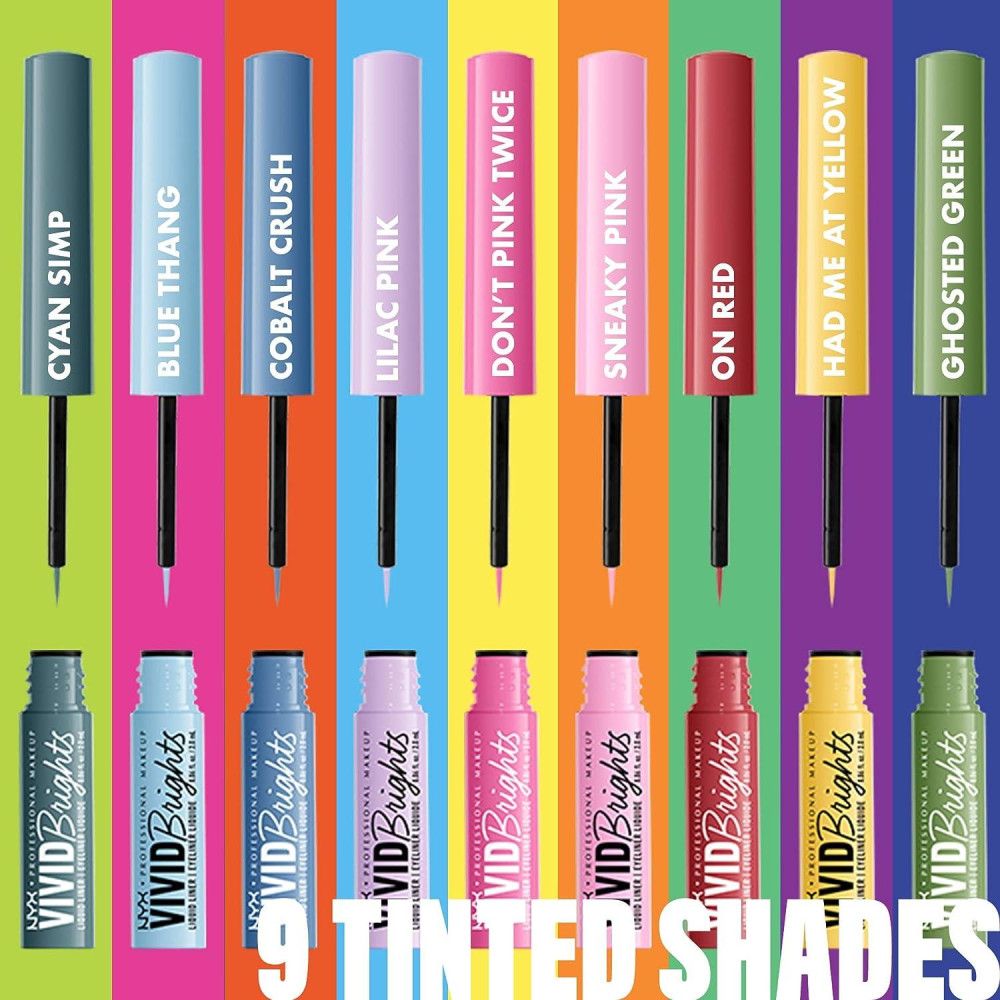Nyx - Matter Flüssig-Eyeliner Vivid Brights