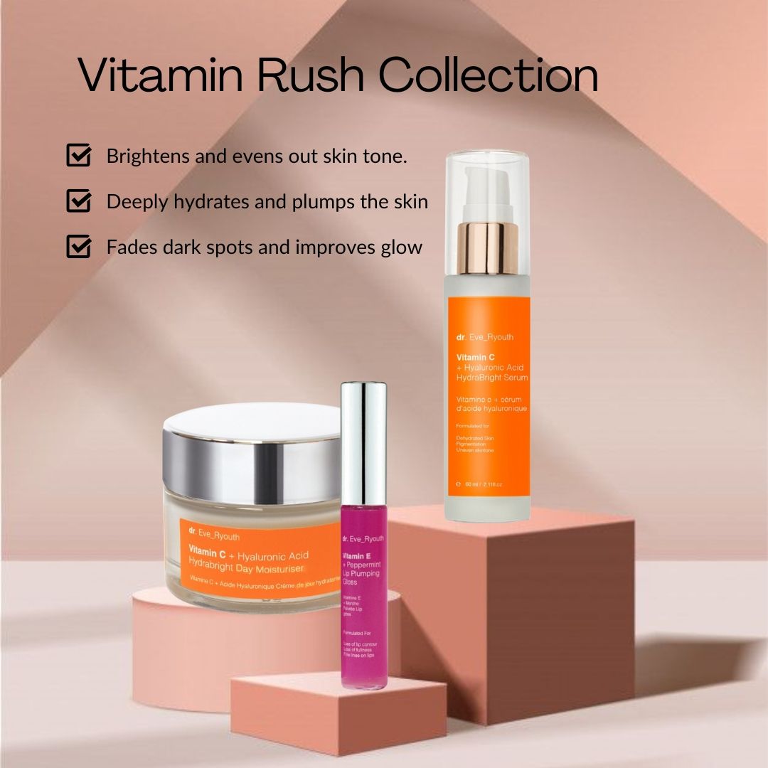 Dr. Eve_Ryouth Vitamin-E-Lippenvergrößerung + Vitamin-C-Nachtcreme + Serum