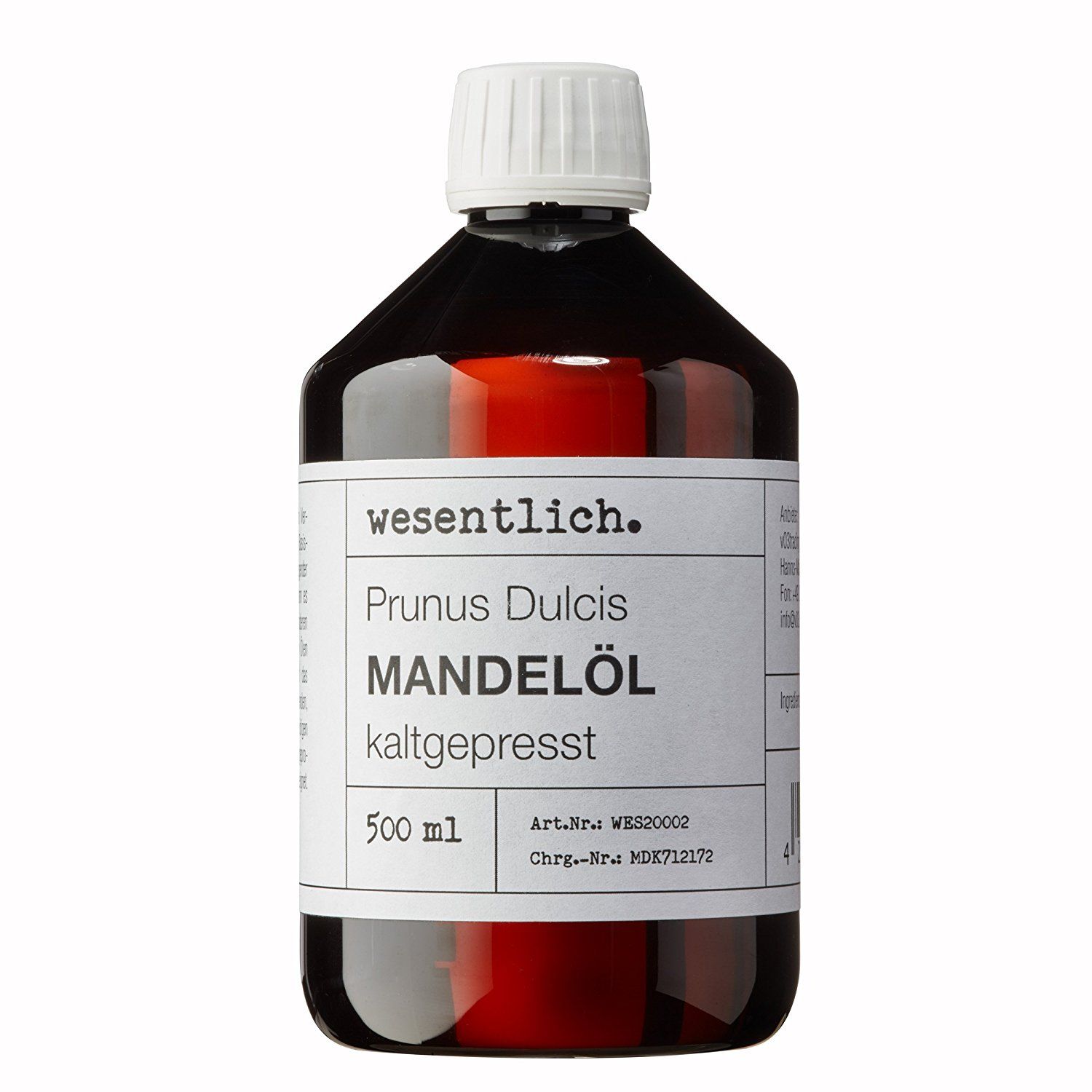 Mandelöl kaltgepresst von wesentlich.