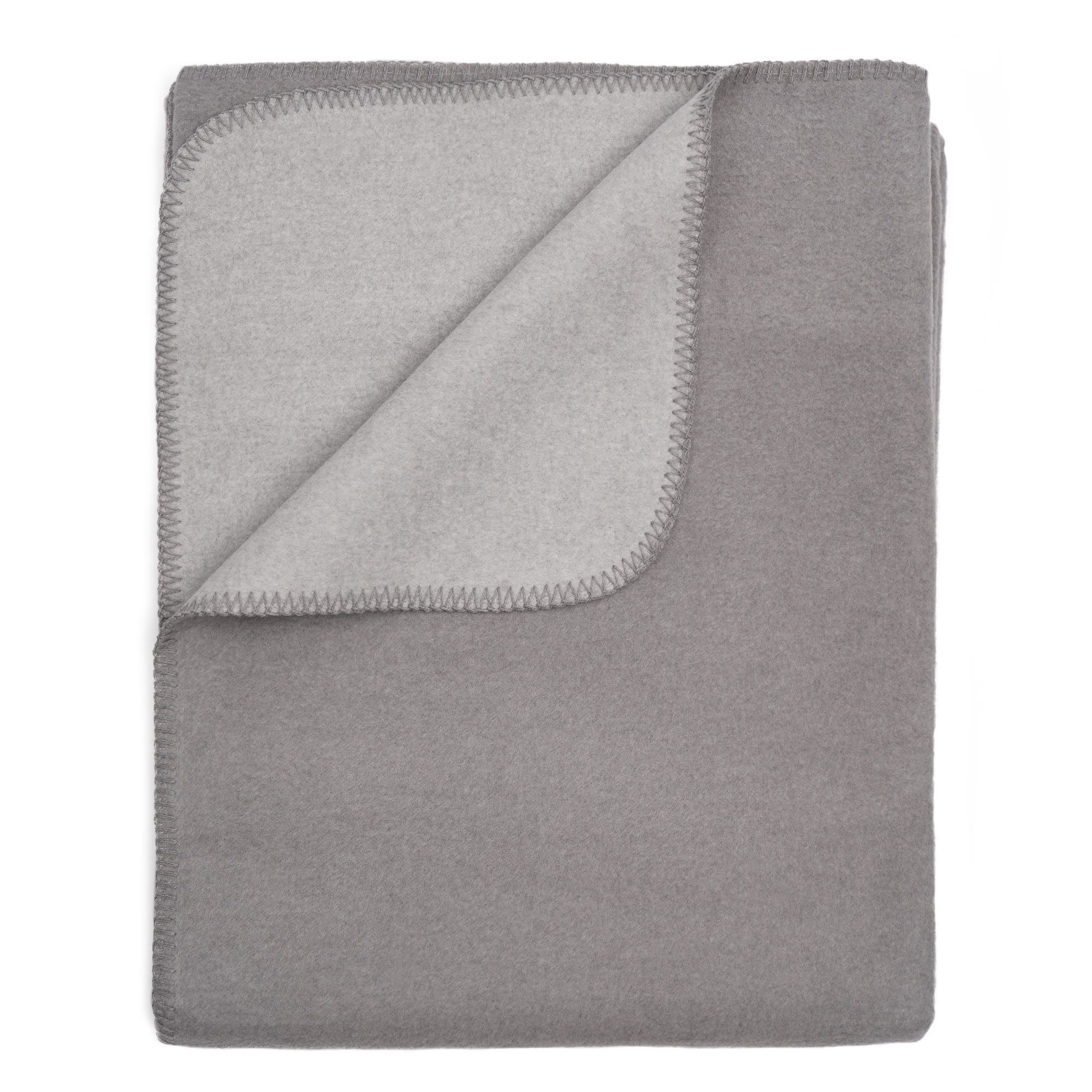 yogabox Yogadecke / Meditationsdecke zweifarbig - 200 x 150 x 1,0 cm - brina / graumelange