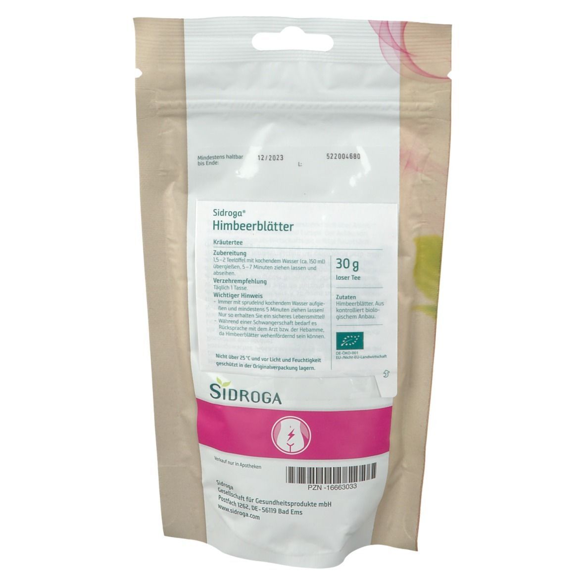 Sidroga® Himbeerblätter loser Kräutertee
