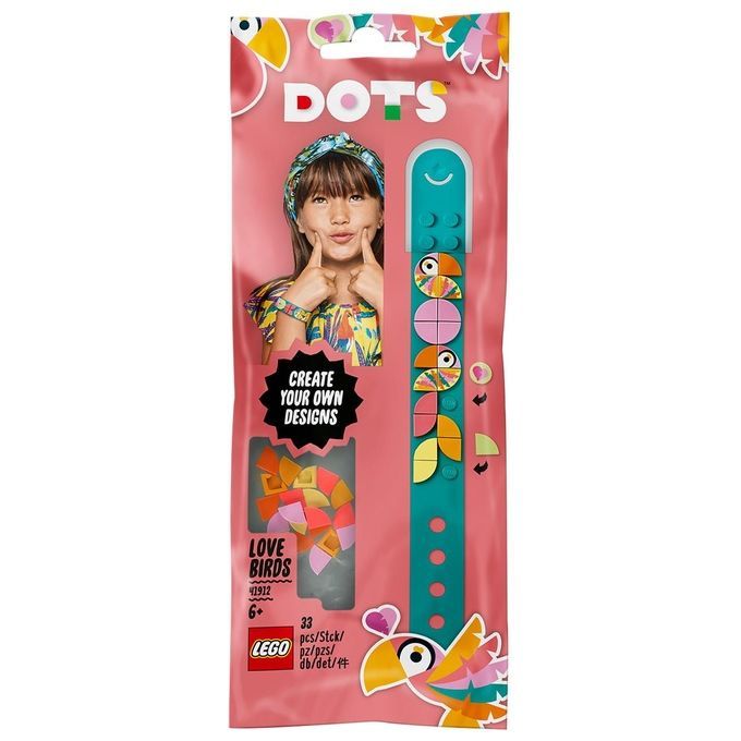LEGO DOTS Braccialetto Love Birds - 41912