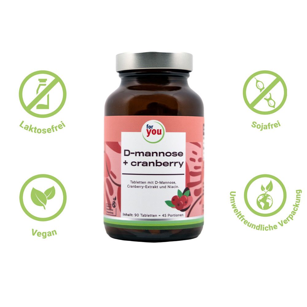 for you D-mannose + Cranberry